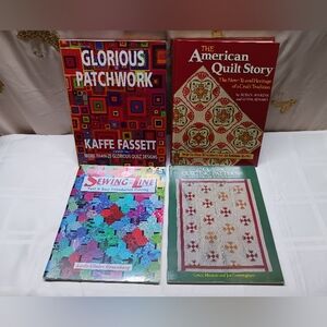 Lot Of 4 - Quilting & Patterns Books